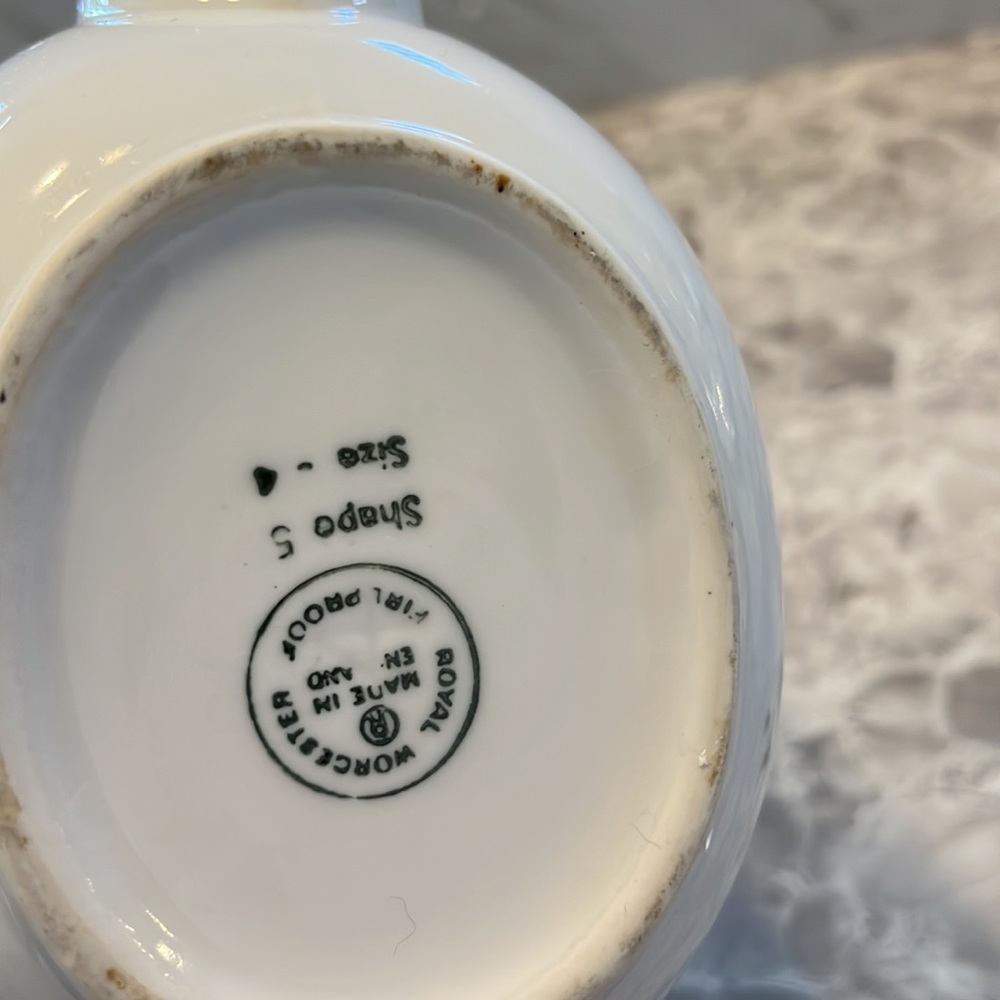 royal worcester teapot white England - Picture 5 of 5